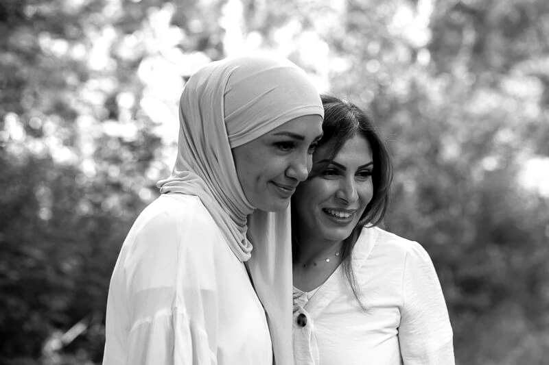 Freundinnen Shooting Hankensbüttel - zwei die sehr herzlich verbunden sind